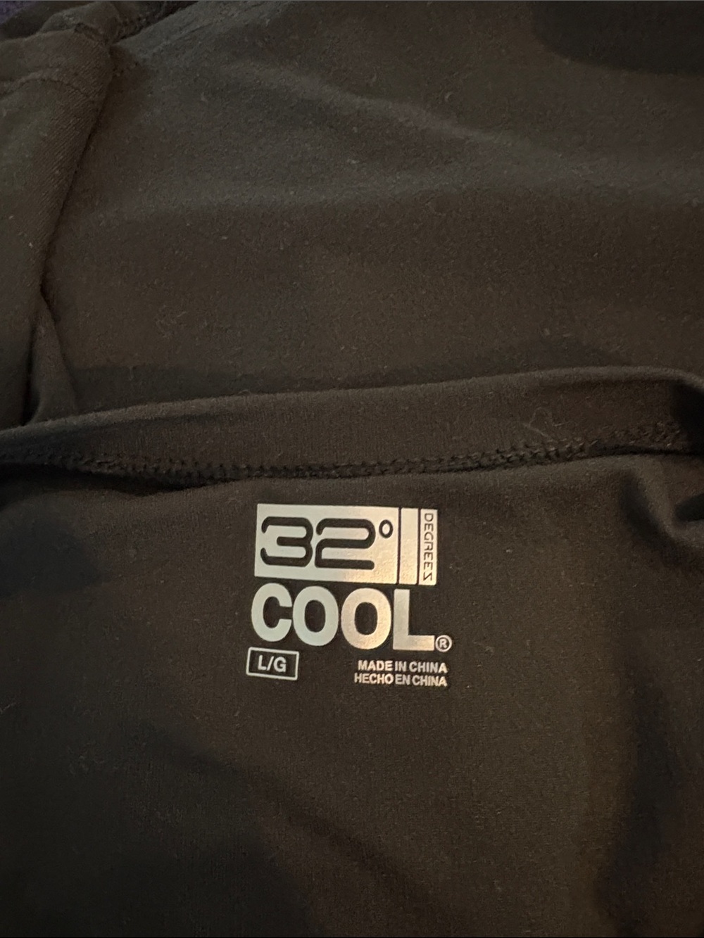 32 Degrees Black Scoop Neck Tank Top - Picture 2 of 2
